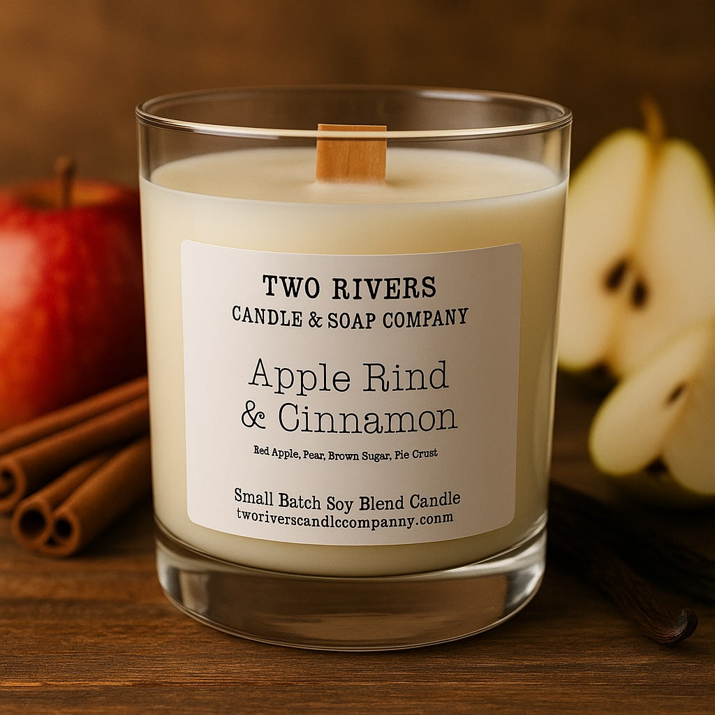 Apple Rind & Cinnamon – Two Rivers Candle Company