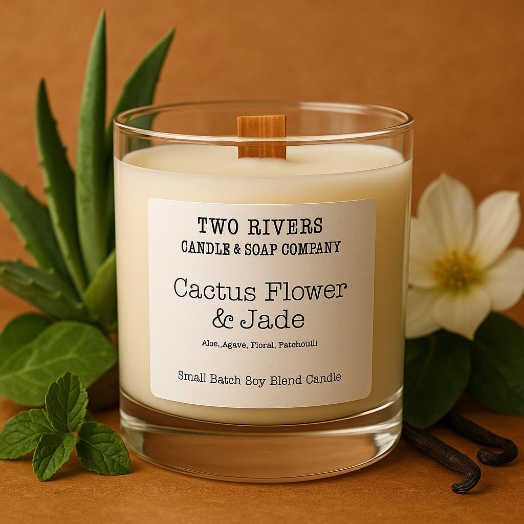 Cactus Flower & Jade