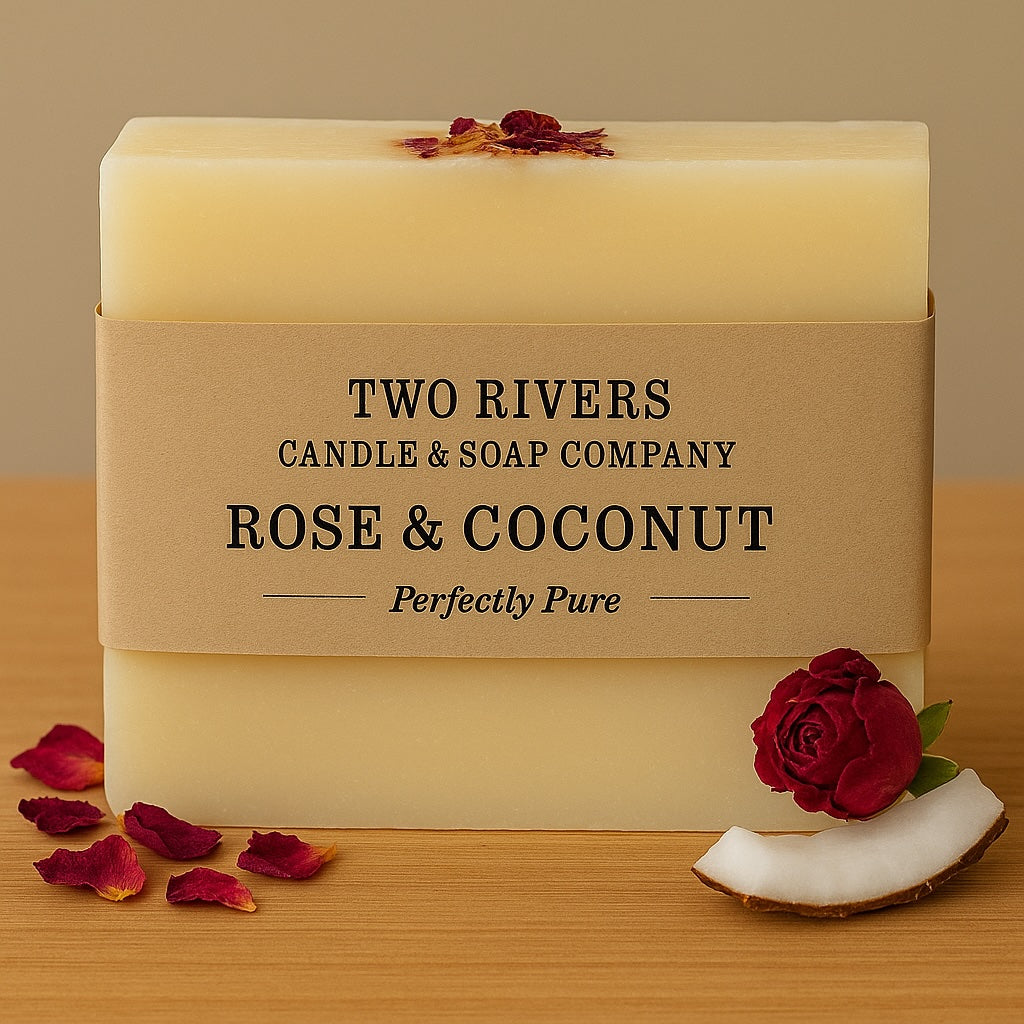 Rose and Coconut Bar Soap